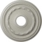 Ekena Millwork Federal Ceiling Medallion (Fits Canopies up to 8 1/2"), 15 3/8"OD x 3 5/8"ID x 1"P, Pot of Cream CM15FEPCF - alternate 1